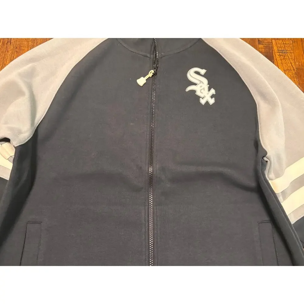 Chicago White Sox Mitchell & Ness Long Sleeve Shirt Sweater Men Large L New NWOT